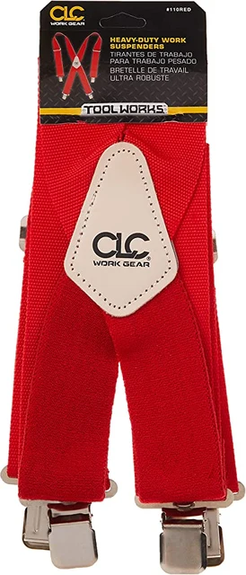CLC 110RED Подтяжки для штанов (красные)