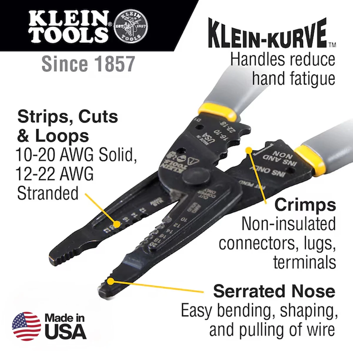 KLEIN TOOLS 1009 Стриппер мультиинструмент