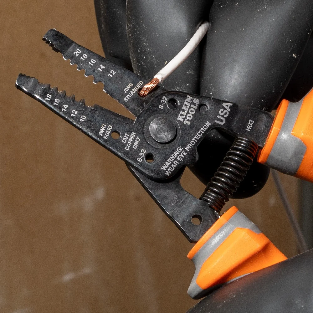 KLEIN TOOLS 11055RINS изолированный стриппер с кусачками 1000 В