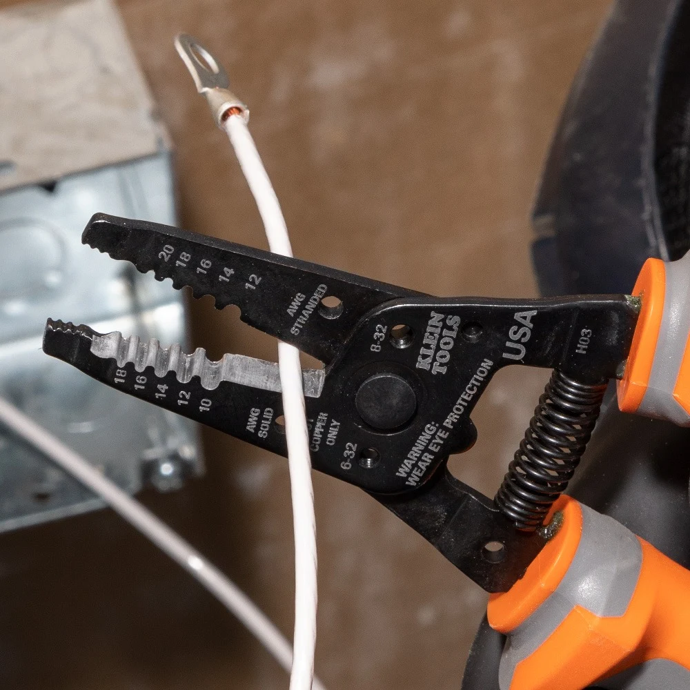 KLEIN TOOLS 11055RINS изолированный стриппер с кусачками 1000 В