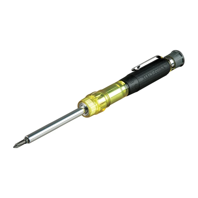 KLEIN TOOLS 32614 карманная прецизионная отвертка 4-в-1