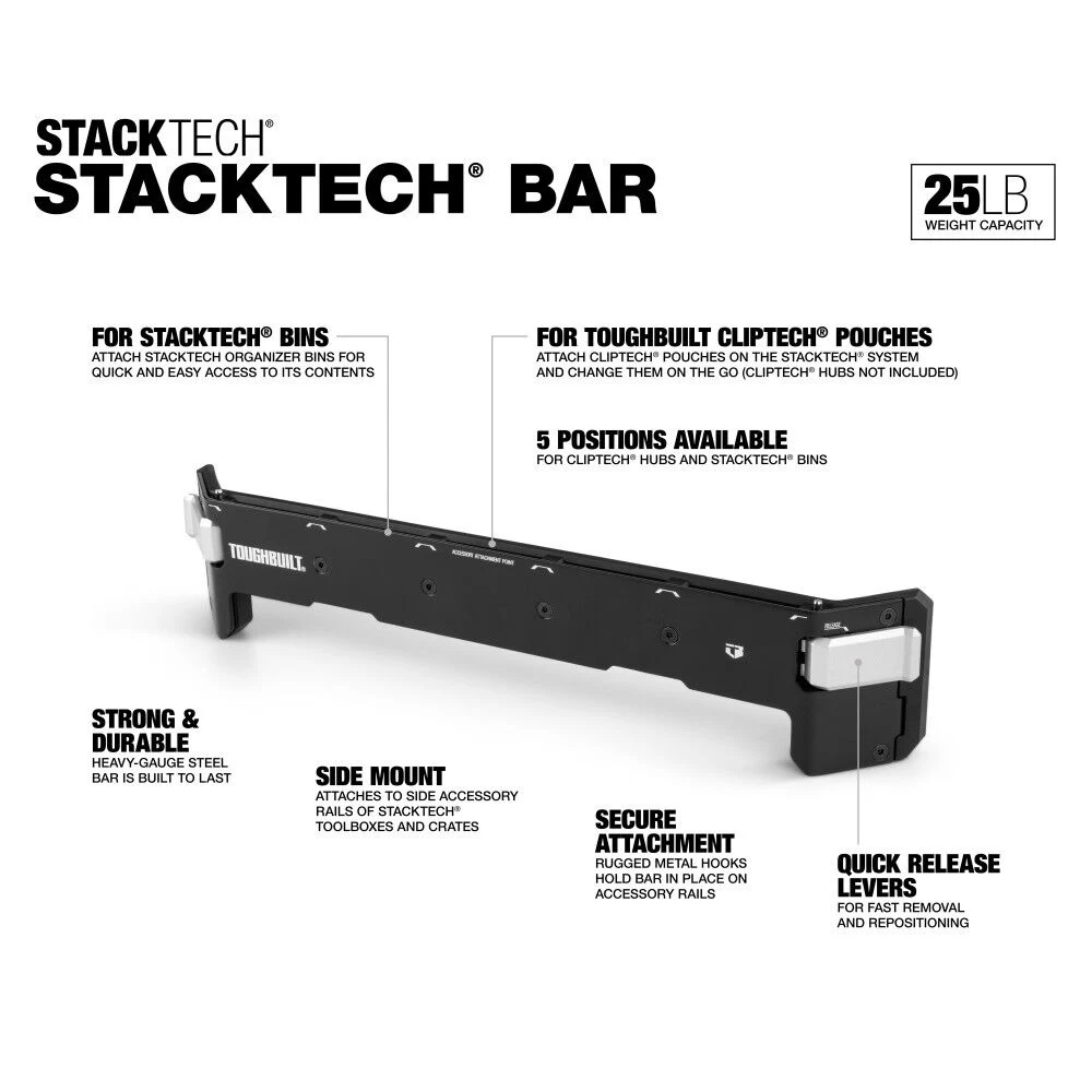TOUGHBUILT TB-B1-A-30 Панель-держатель для аксессуаров STACKTECH