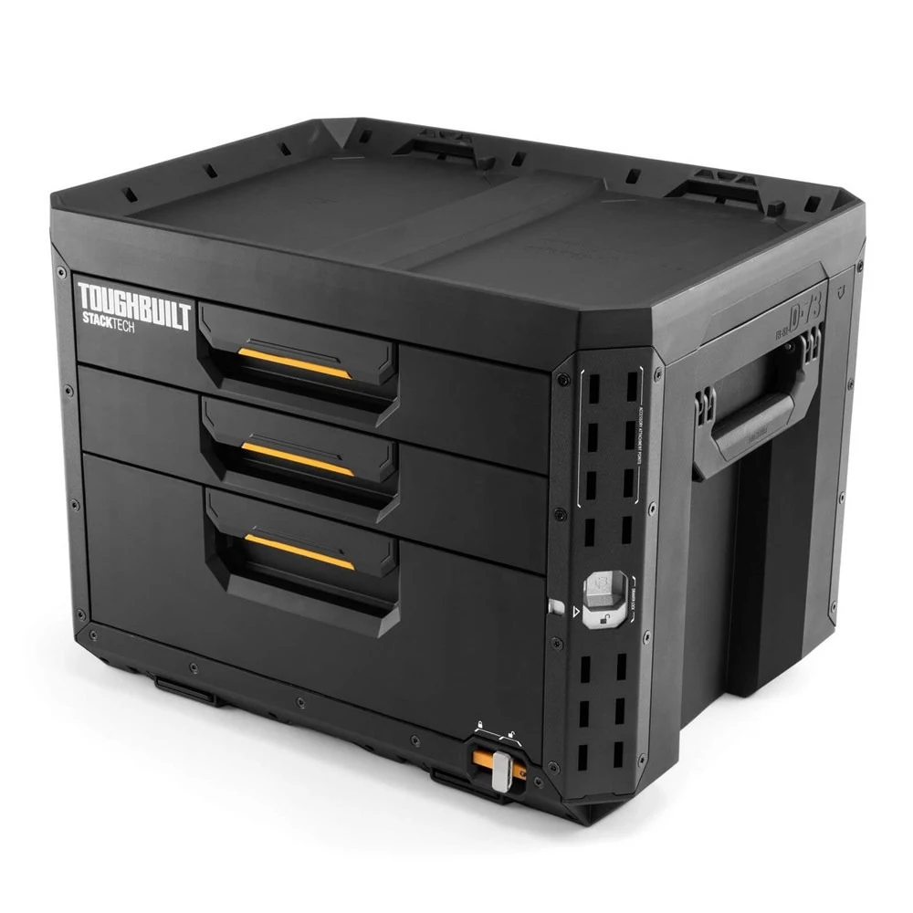 TOUGHBUILT TB-B1-D-73 Ящик для инструмента с 3 выдвижными секциями STACKTECH XL