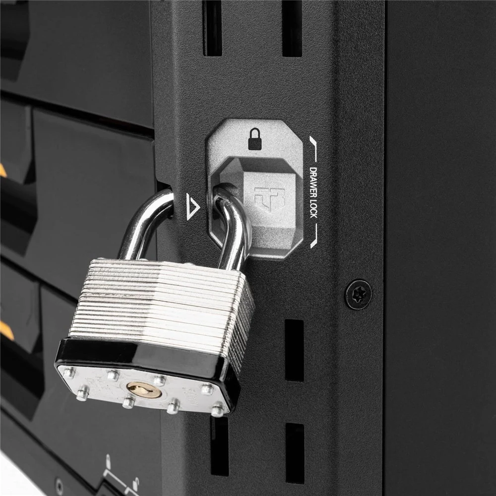 TOUGHBUILT TB-B1-D-73 Ящик для инструмента с 3 выдвижными секциями STACKTECH XL
